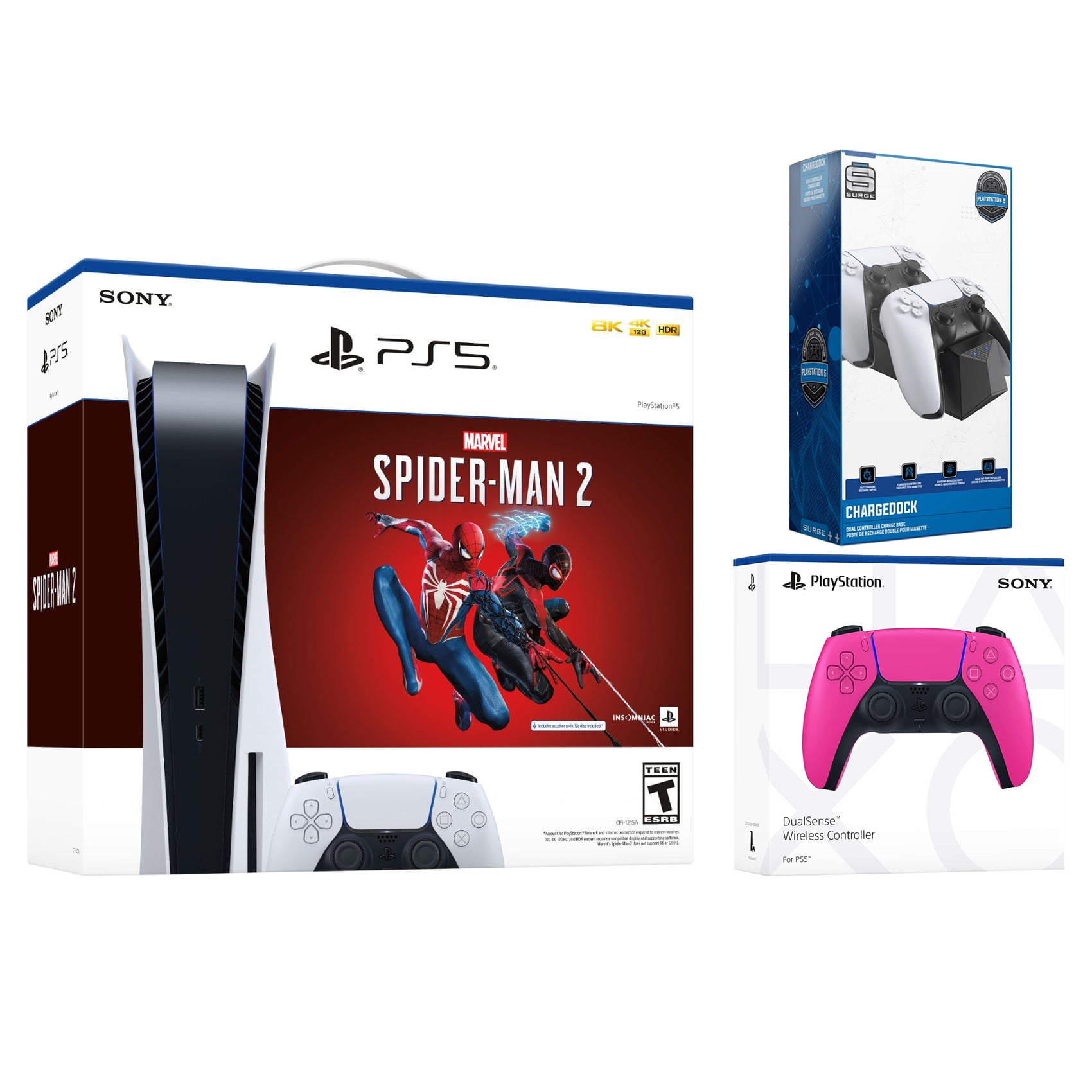 Sony PlayStation 5 Disc Marvel's Spider-Man 2 Bundle with