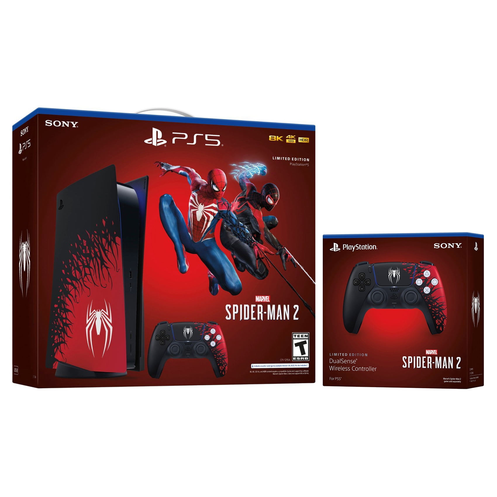 Sony コントローラーLimited Edition Spider-Man 2 Sony DualSense Wireless Controller - Spider-Man 2 Limited