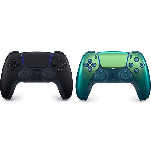 Sony PlayStation 5 DualSense Wireless Controller Chroma Teal + PlayStation 5 DualSense Wireless Controller Midnight Black
