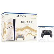 Sony PlayStation 5 Ghost of Yotei Disc Bundle + Extra Controller - Gray Camo