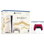 Sony PlayStation 5 Ghost of Yotei Disc Bundle + Extra Controller - Volcanic Red