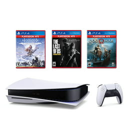 TEC Sony PlayStation 4 (PS4) Slim 1TB Ultimate holiday Bundle with Three  Games: The Last of Us, God of War, Horizon Zero Dawn 
