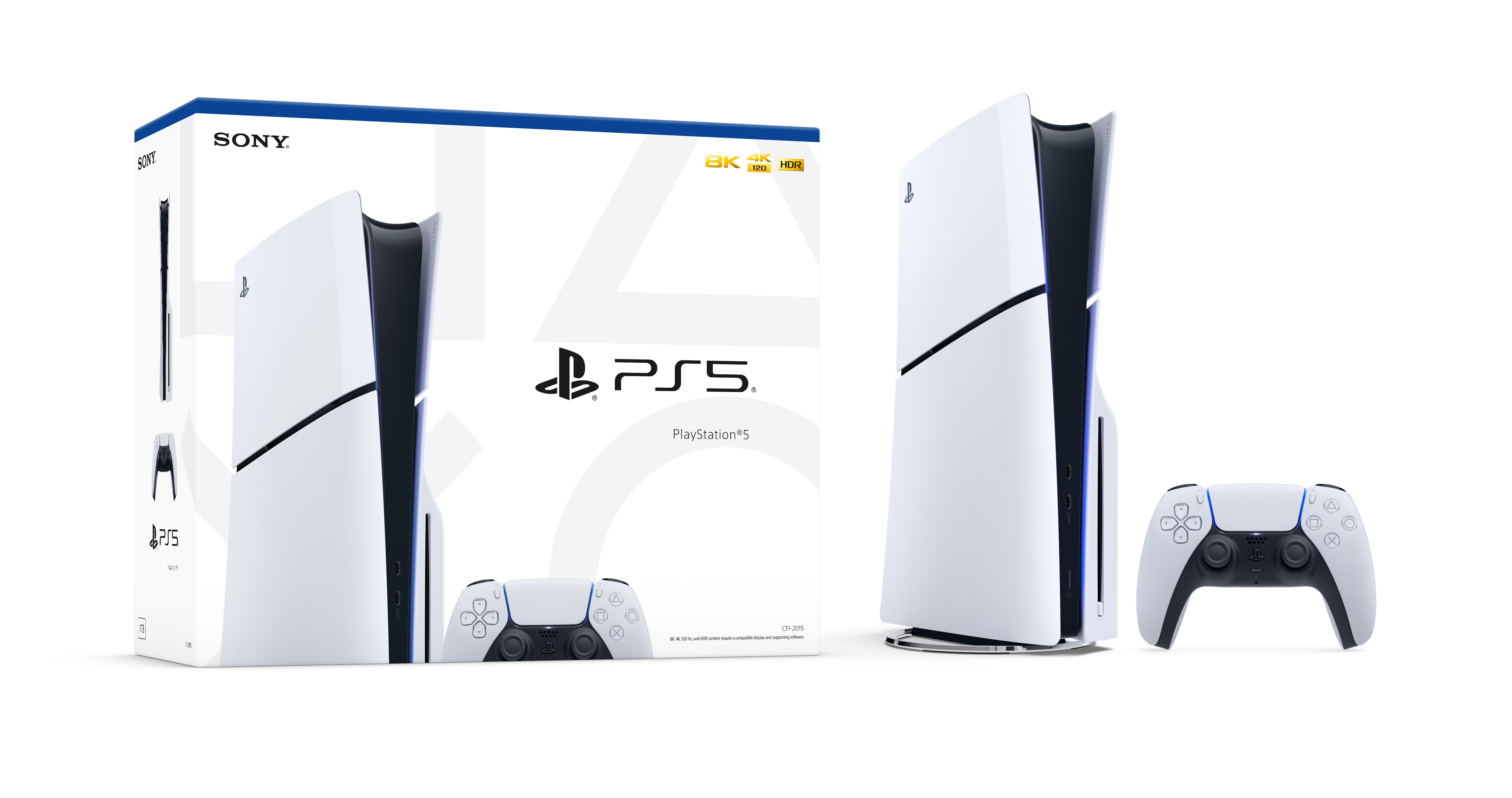 Sony PlayStation 5 (PS5) Disc Console Slim - image 1 of 7