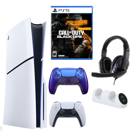 Sony PlayStation 5, PS5 with COD Black OPS 6, Extra Controller & Accessories