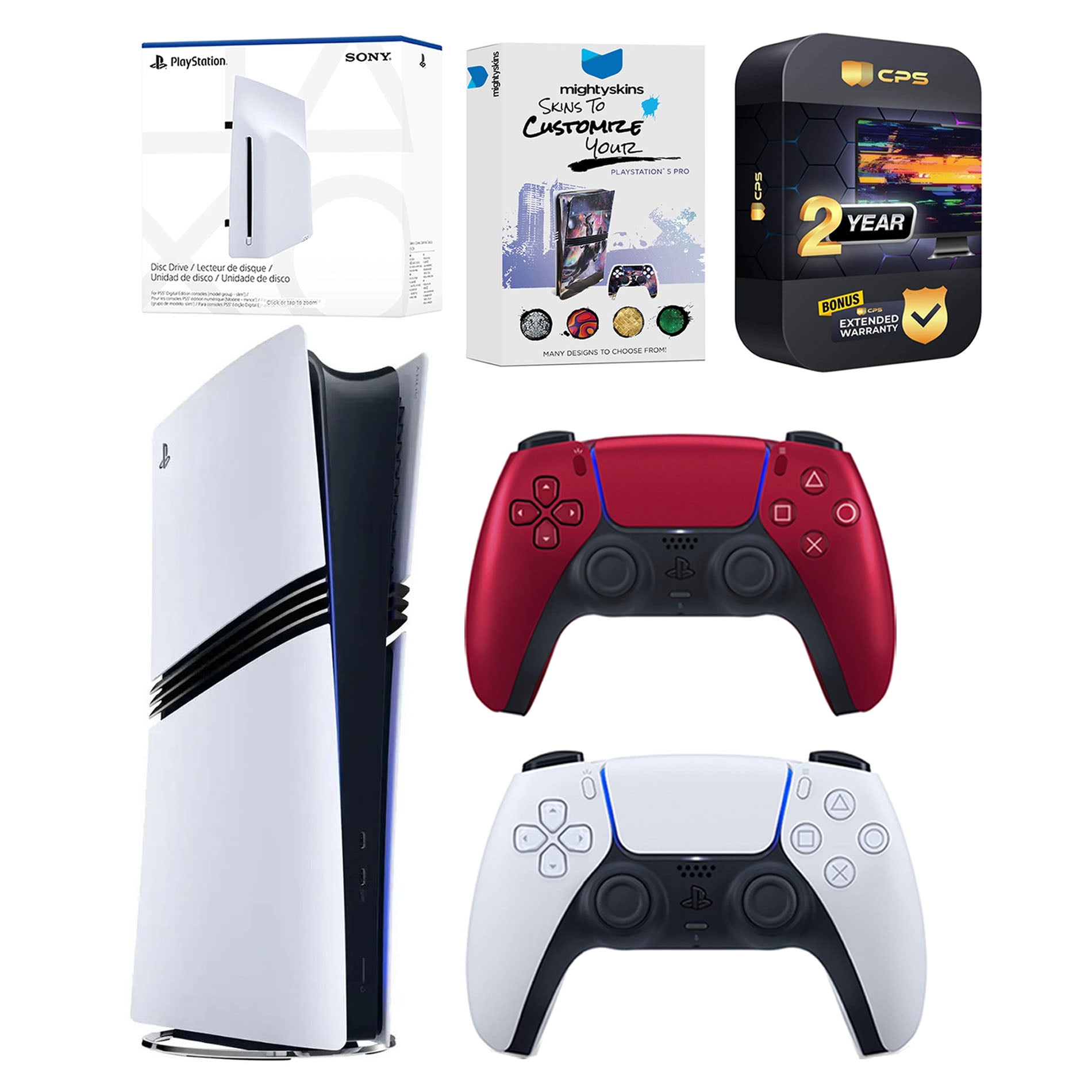 Sony PlayStation 5 Pro Digital Bundle with Disc Dr