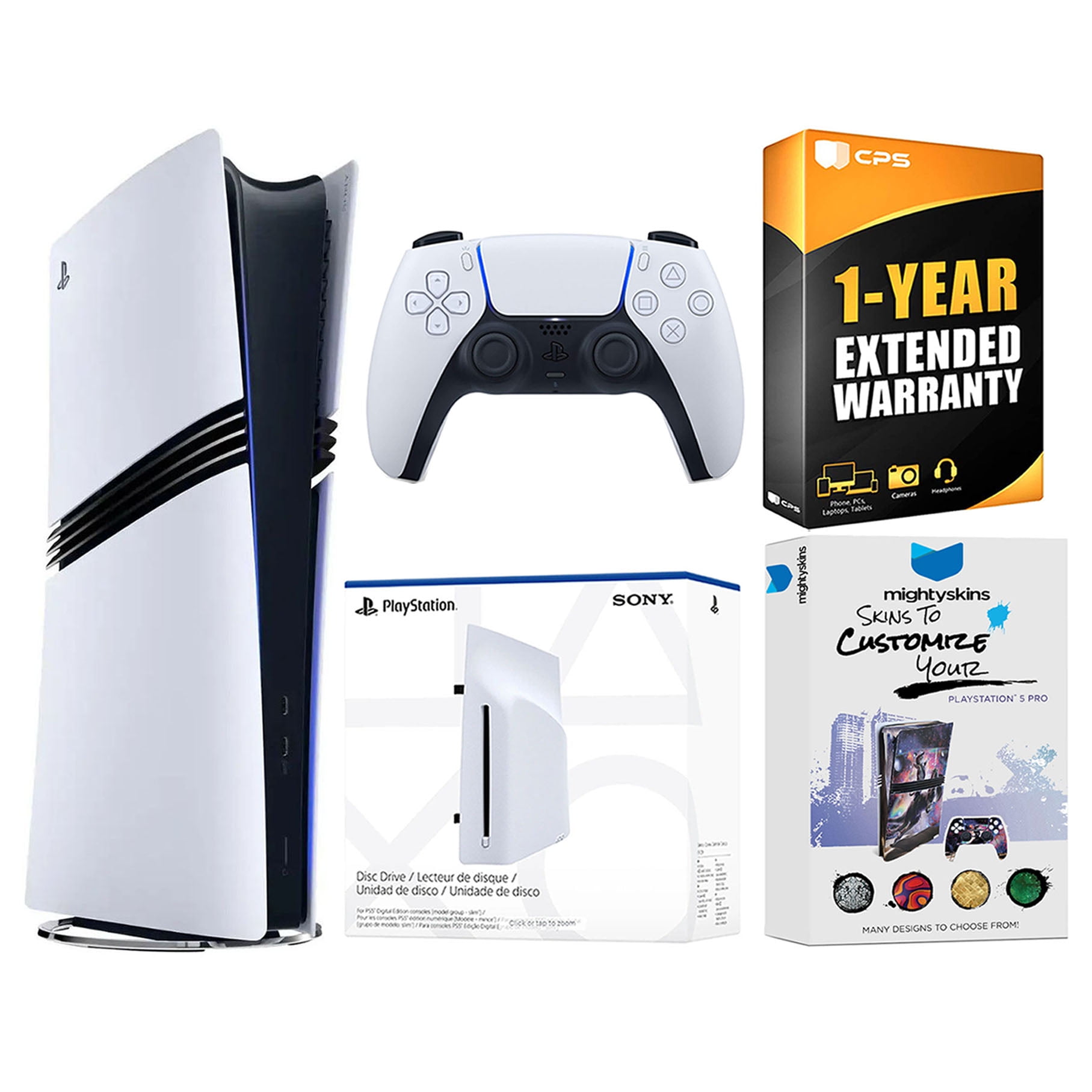 Sony PlayStation 5 Pro Digital Bundle with Disc Dr