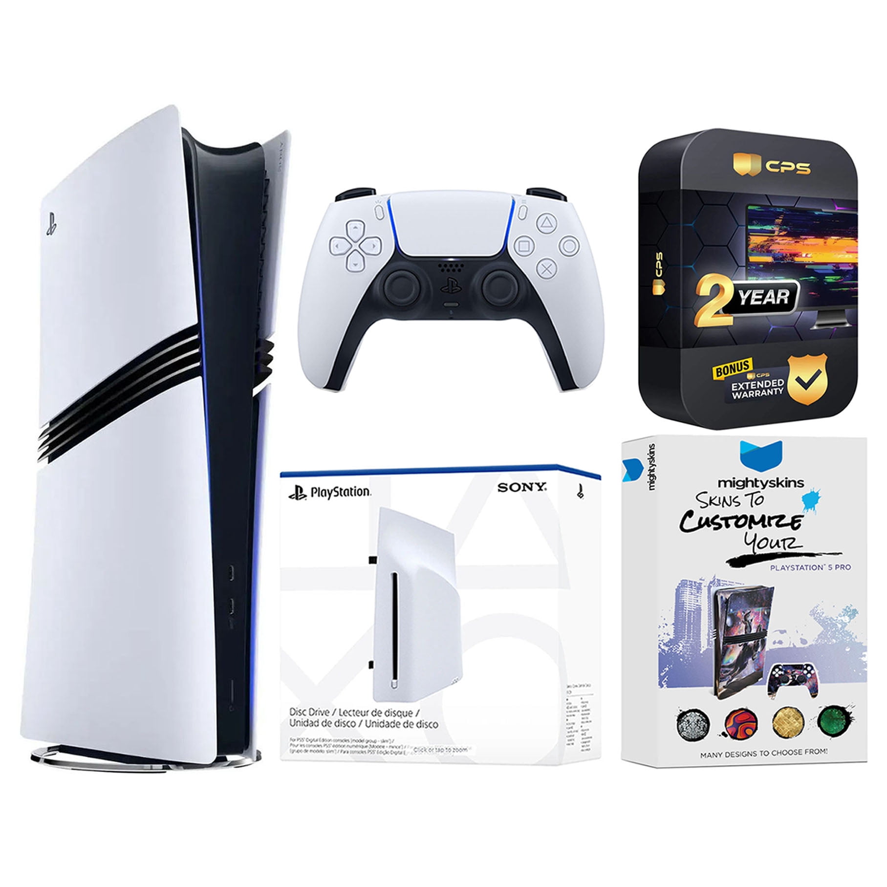 Sony PlayStation 5 Pro Digital Bundle with Disc Dr