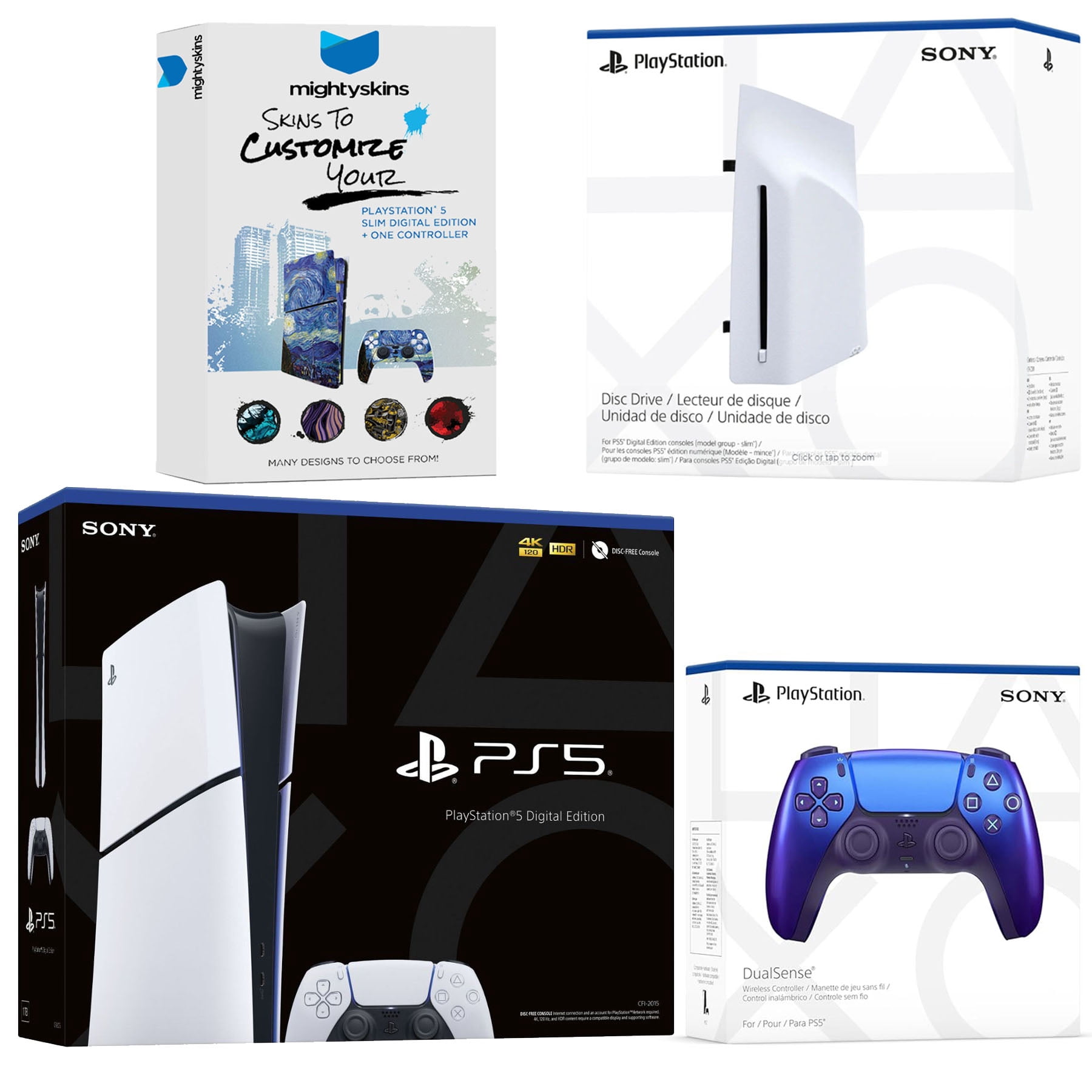 おもちゃ PlayStation 5 Slim Sony PlayStation 5 Slim Digital Bundle with Disc Drive, Extra