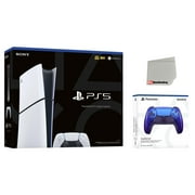 Sony PlayStation 5 Slim Digital Console with Extra Chroma Indigo Controller