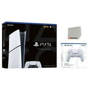 Sony PlayStation 5 Slim Digital Console with Extra Chroma Pearl Controller