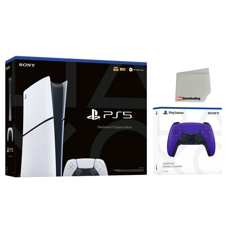 Sony PlayStation 5 Slim Digital PS5 Video Game Console with Sony PlayStation 5 Slim Digital PS5 Video Game Console with