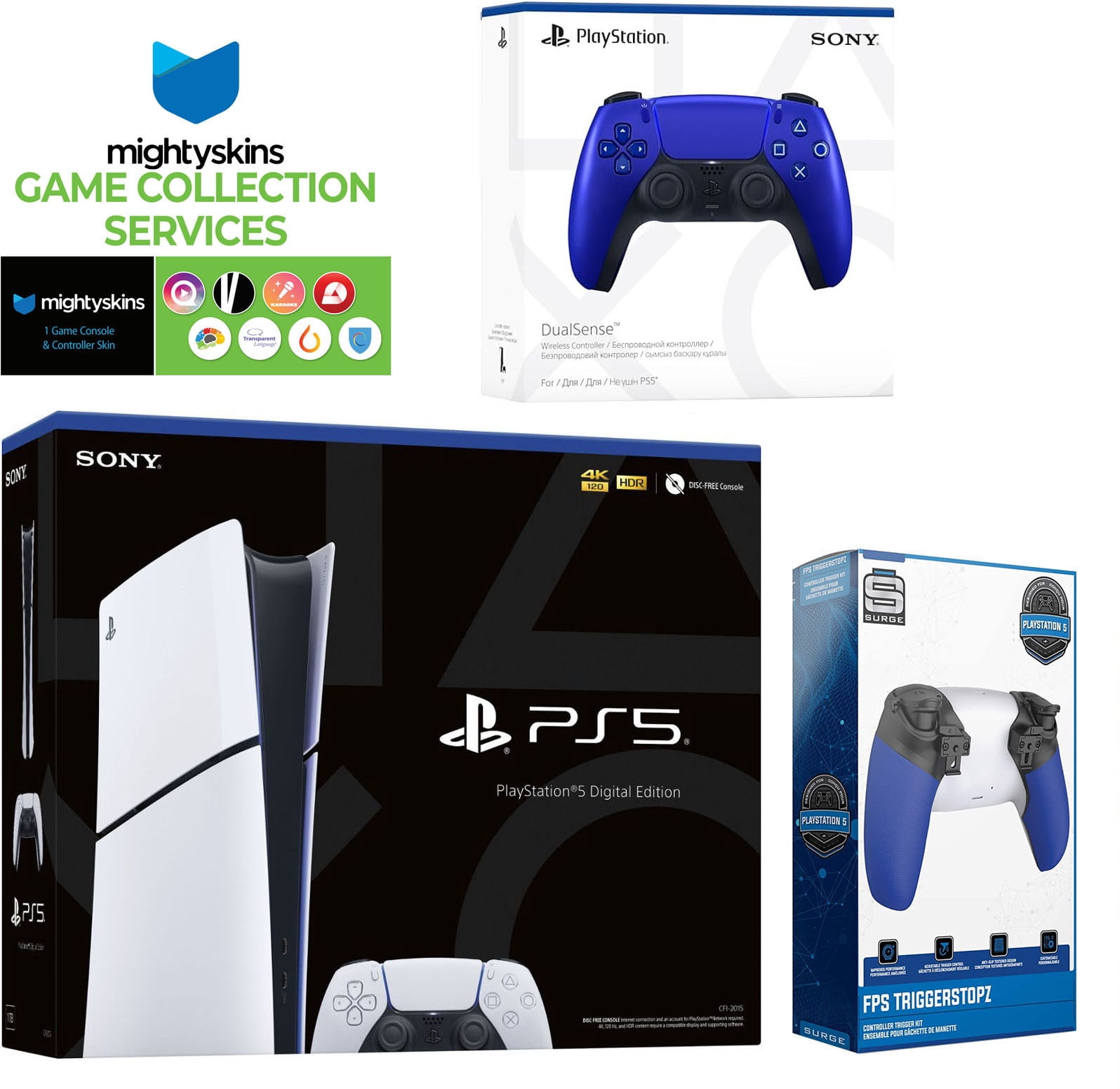 Pack De 11 Accessoires PS Move Pour PS3, PS4, PS5 Et PS VR - Marque Bigben - Ouvert Mais Jamais Utilisé