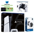 thumbnail image 1 of Sony PlayStation 5 Slim Digital with Extra Edge Controller, Dual Charging Dock and MightySkins Game Pack Code, 1 of 4