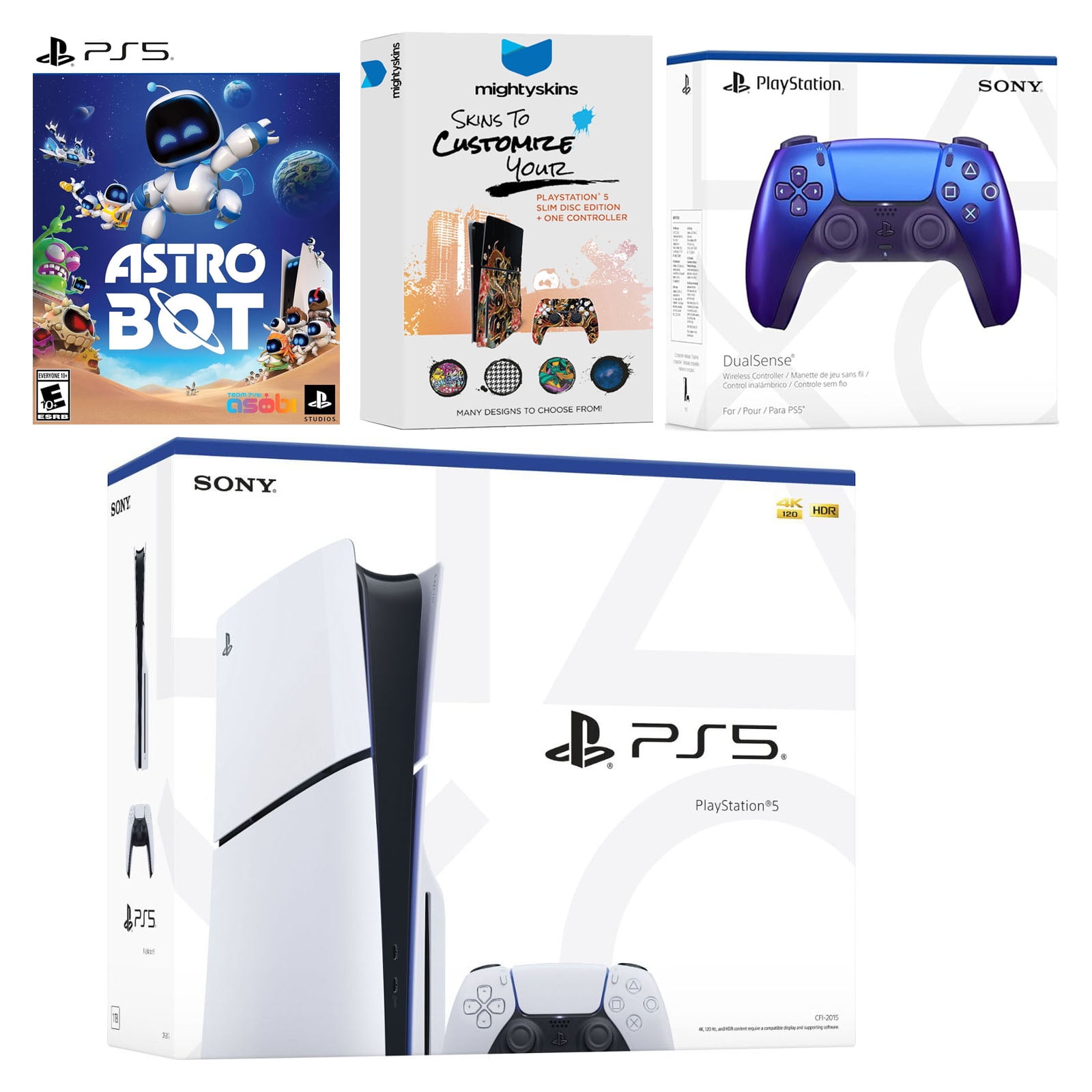 Sony PlayStation 5 Slim Disc Bundle with Astro Bot Game Sony PlayStation 5 Slim Disc Bundle with Astro Bot Game