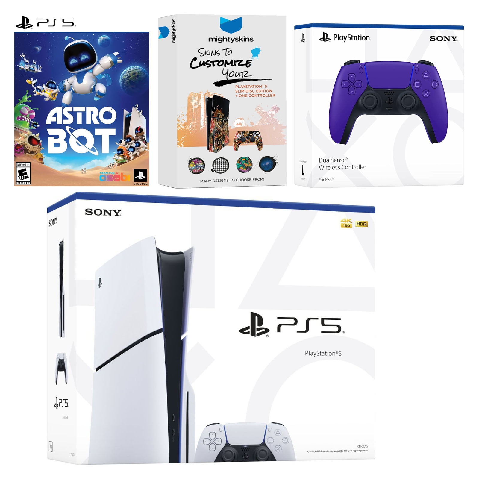Sony PlayStation 5 Slim Disc Bundle with Astro Bot Game Sony PlayStation 5 Slim Disc Bundle with Astro Bot Game