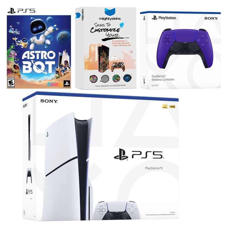 おもちゃ PS5 Sony PlayStation 5 Slim Disc Bundle with Astro Bot Game