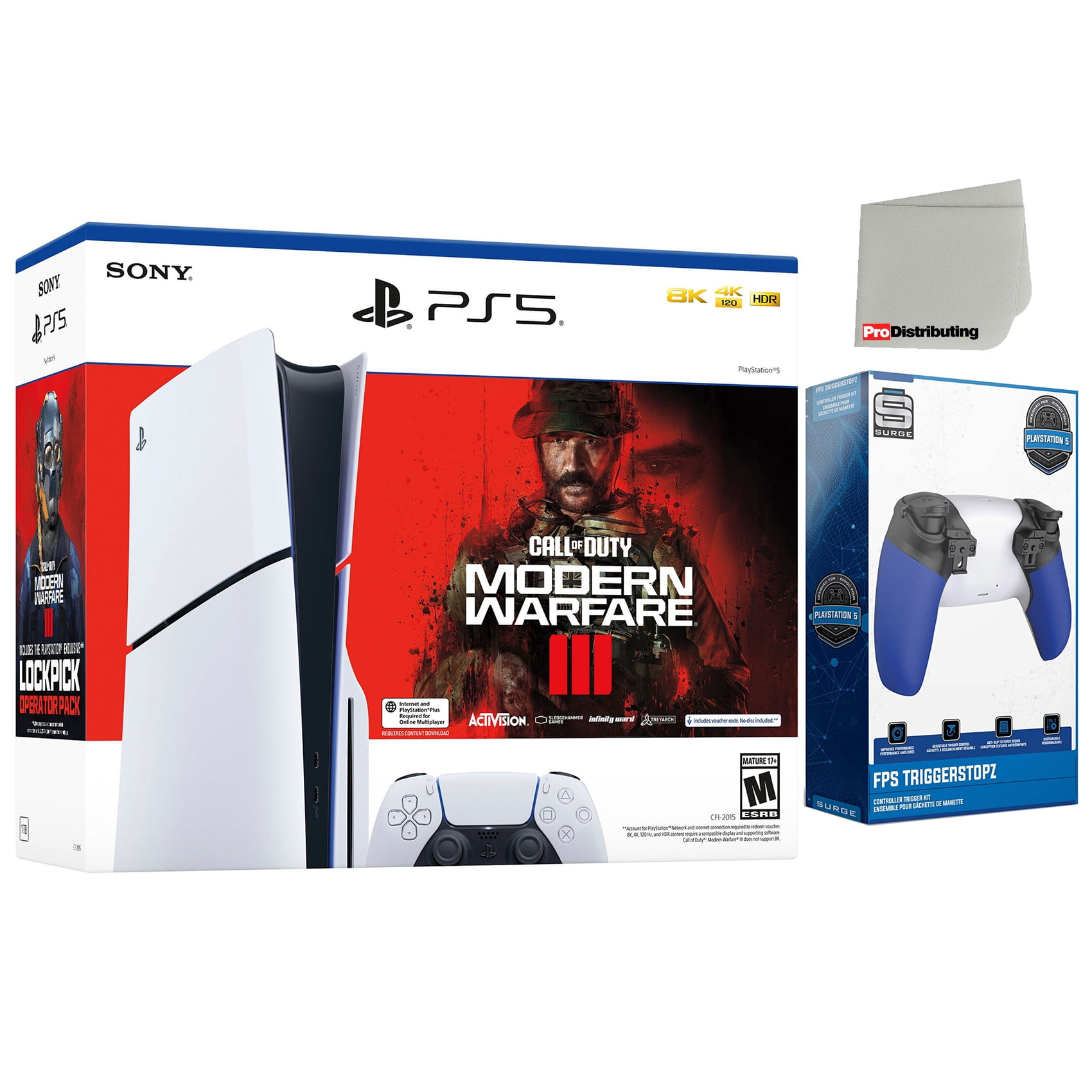 Sony PlayStation 5 Slim Disc Call of Duty Modern Warfare 3 Bundle with ...