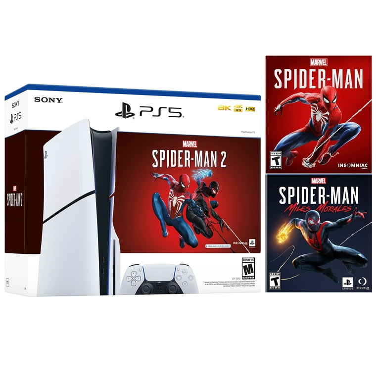 Sony PlayStation 5 Slim Disc Marvel's Spider-Man 2, Spider-Man