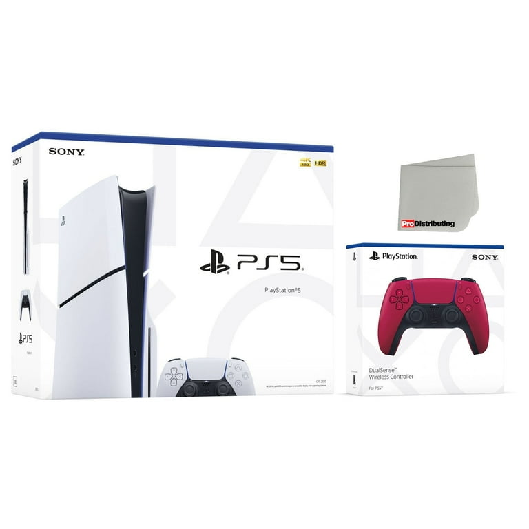 Sony PlayStation 5 Slim Disc PS5 Console with Extra Cosmic