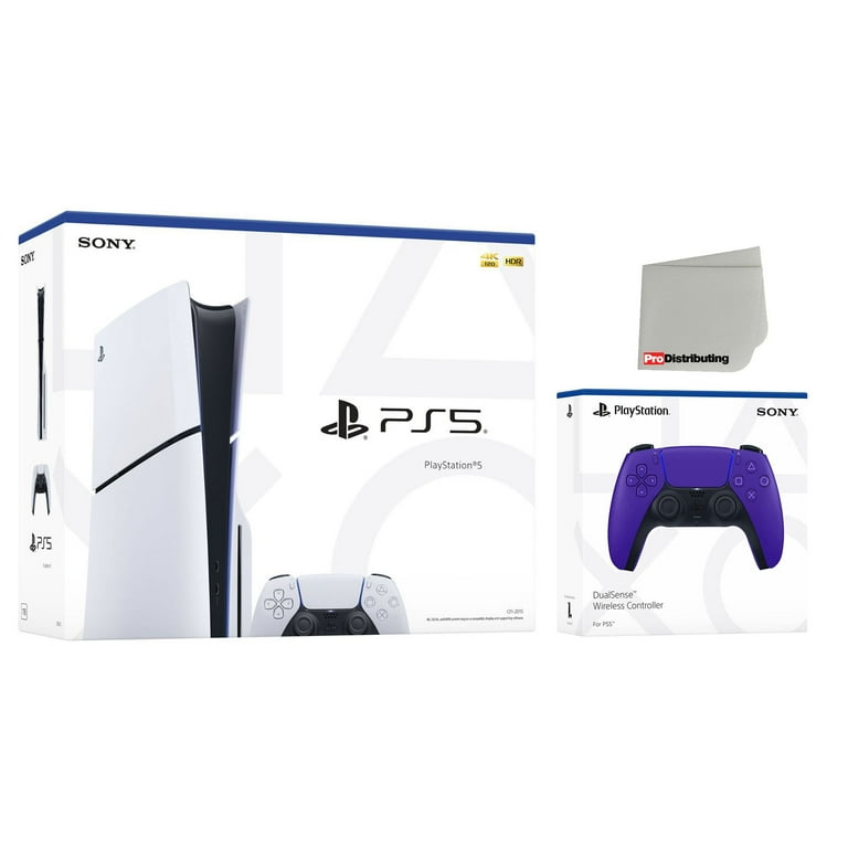 Sony PlayStation 5 1TB, HDR Tech, & Purple Extra Controller