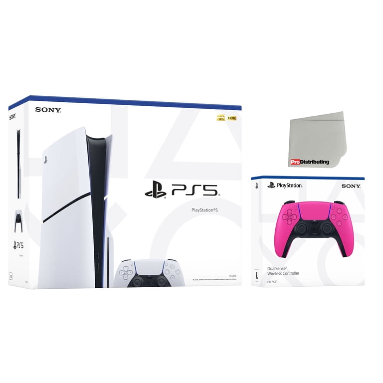 Sony PlayStation 5 Slim Disc PS5 Console, 1TB SSD, 4K-TV Gaming