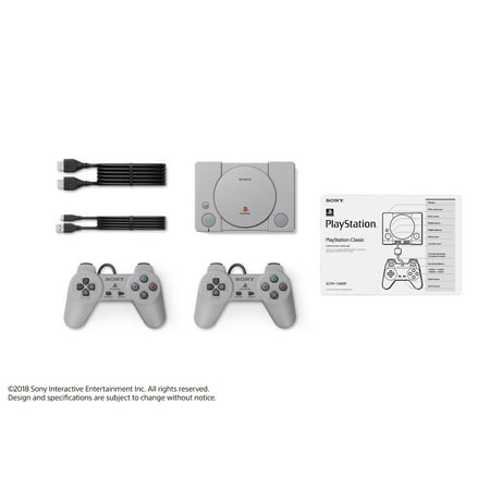 Sony PlayStation Classic Console, Gray, 3003868