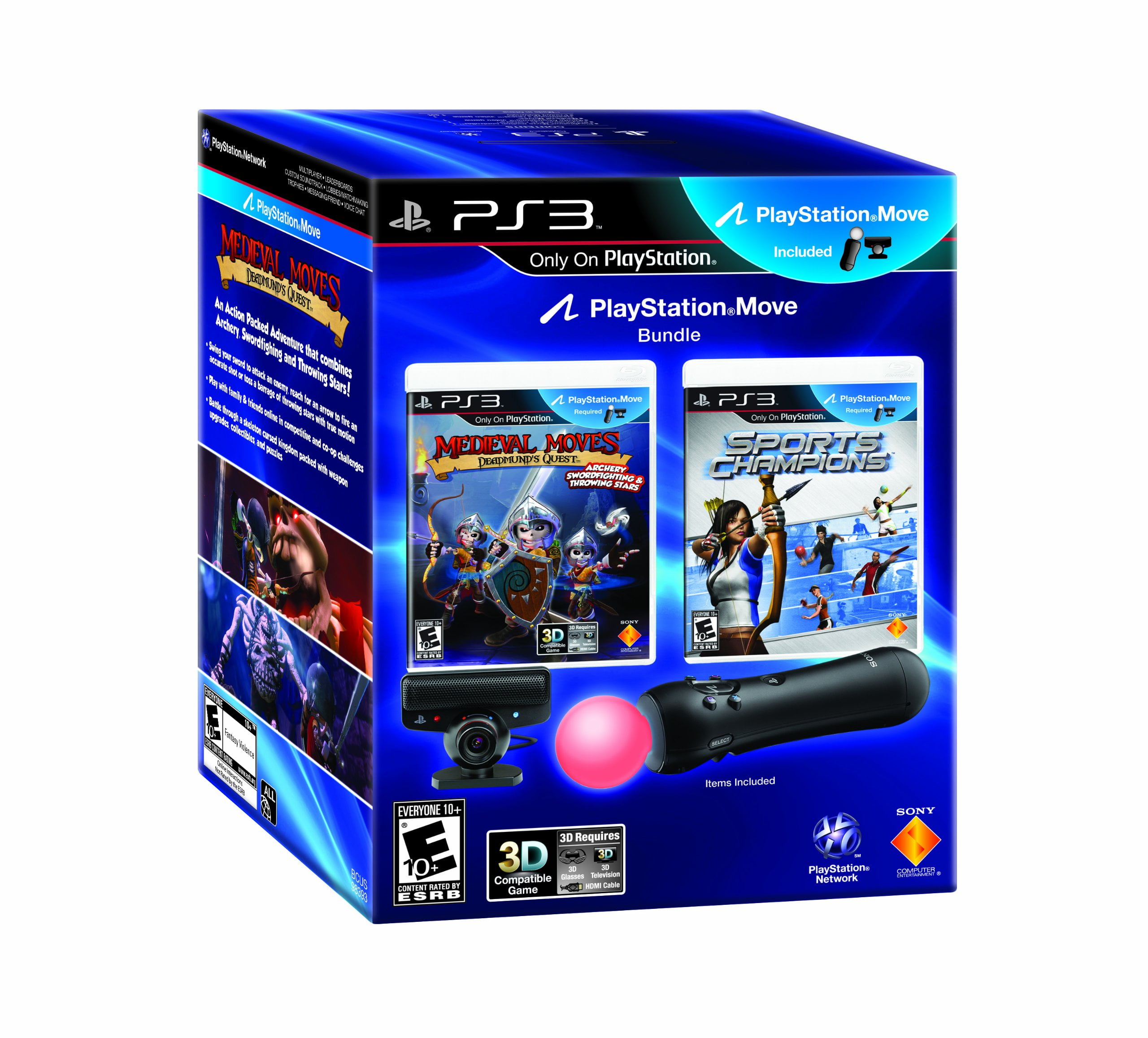 Sony PlayStation Move Bundle - Motion sensor with move motion