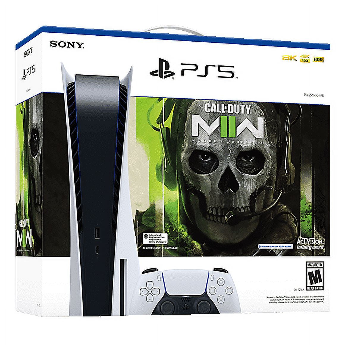 Sony PlayStation_PS5 Gaming Console (Disc Version) with COD Modern