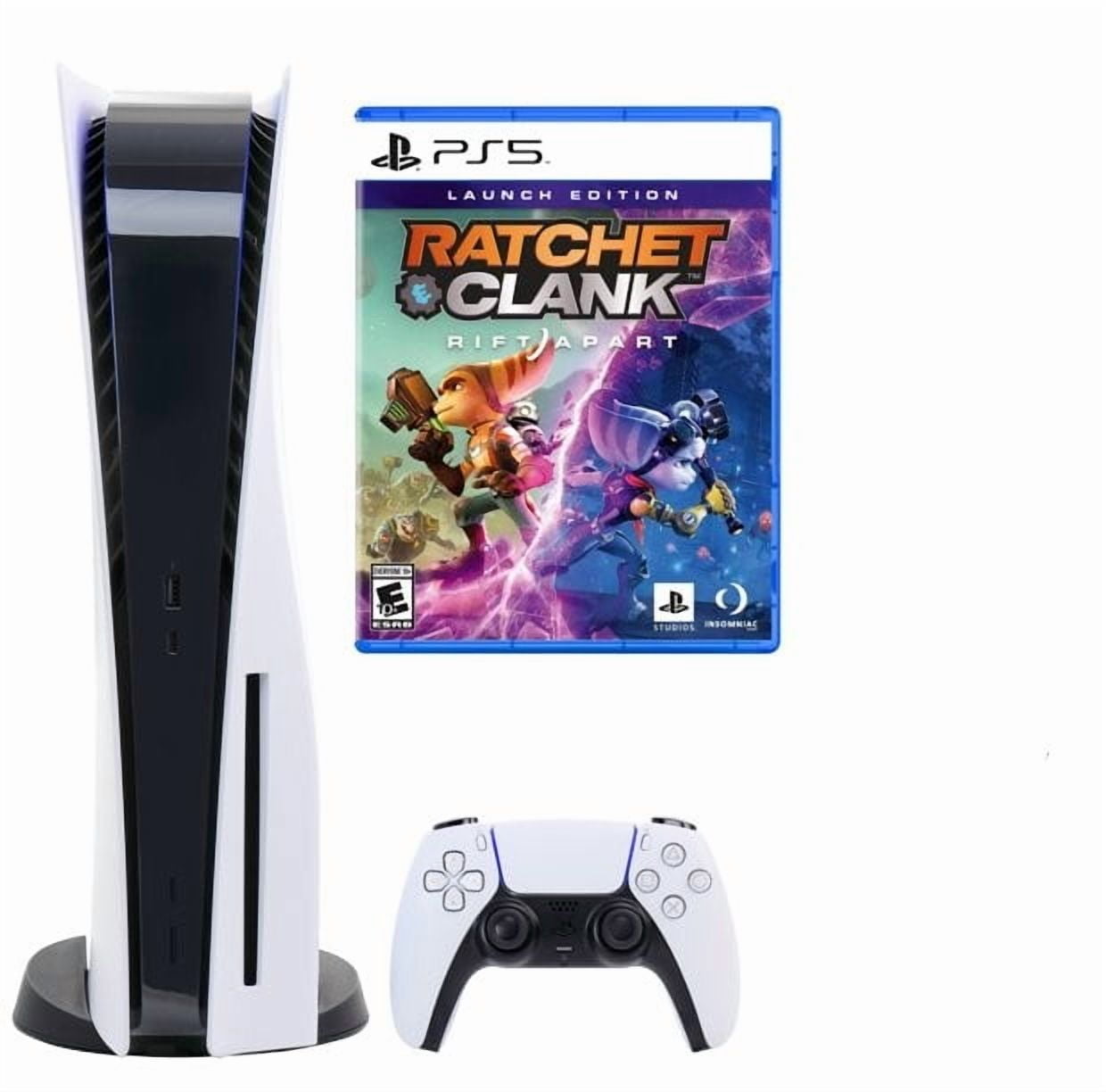 PS4＆PS5ソフトセット Sony PlayStation PS5 Disc Version with Ratchet & Clank: Rift Apart