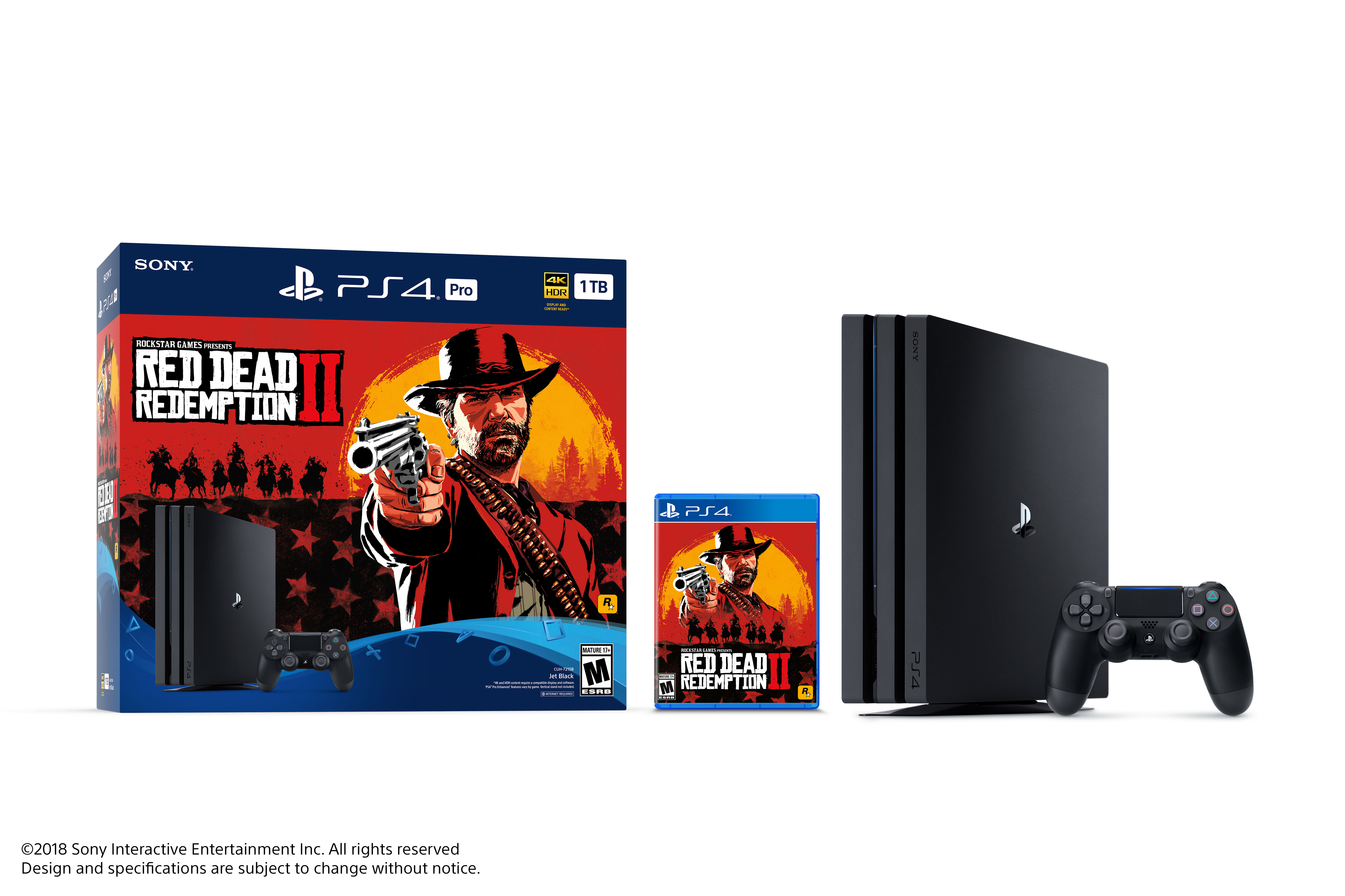 Sony PlayStation Red Dead Redemption 2 PS4 Pro Bundle - image 1 of 3