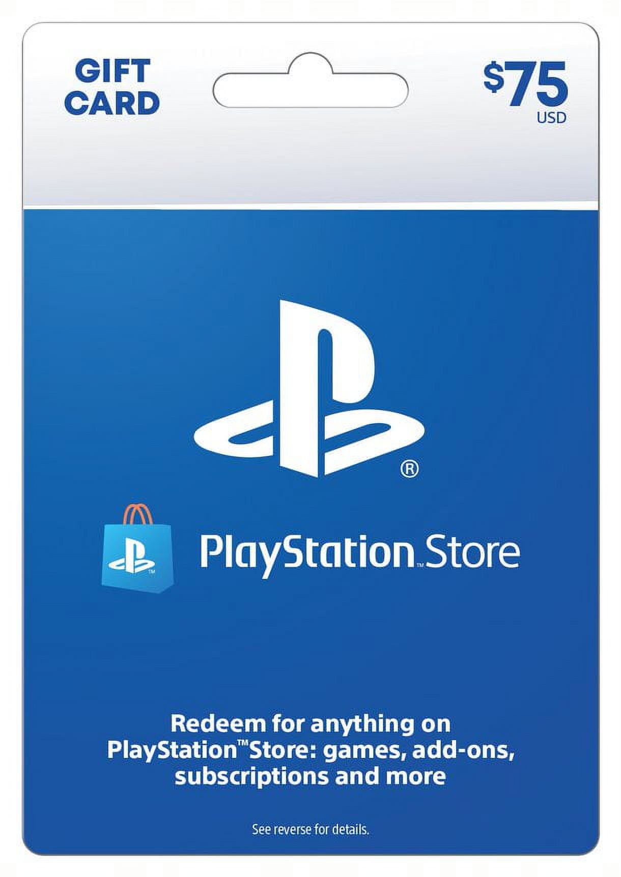 PlayStation Store $75 Gift Card