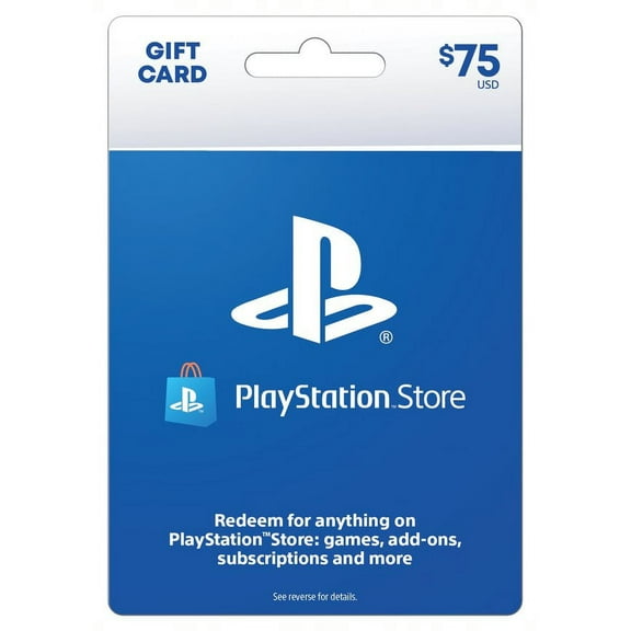PlayStation Store $75 Gift Card
