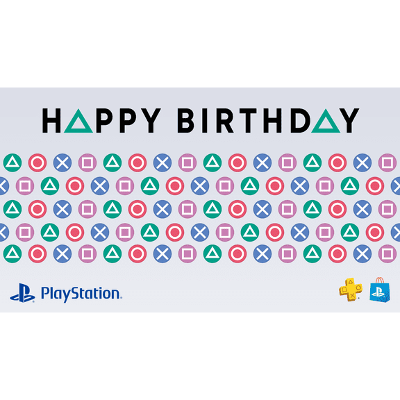 Sony PlayStation Store (Birthday) 100 Gift Card [Digital]