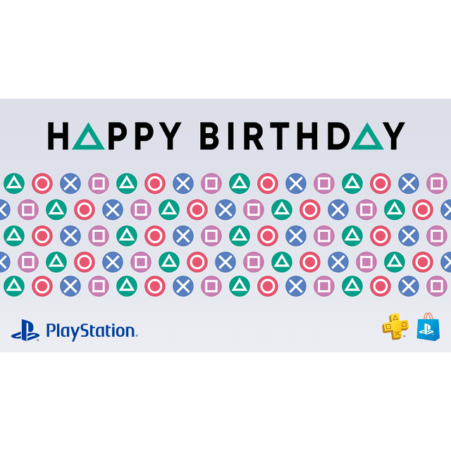 Sony PlayStation Store (Birthday) 100 Gift Card [Digital]