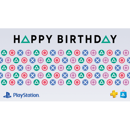 Sony - $25 PlayStation Store Gift Card  - Birthday [Digital]