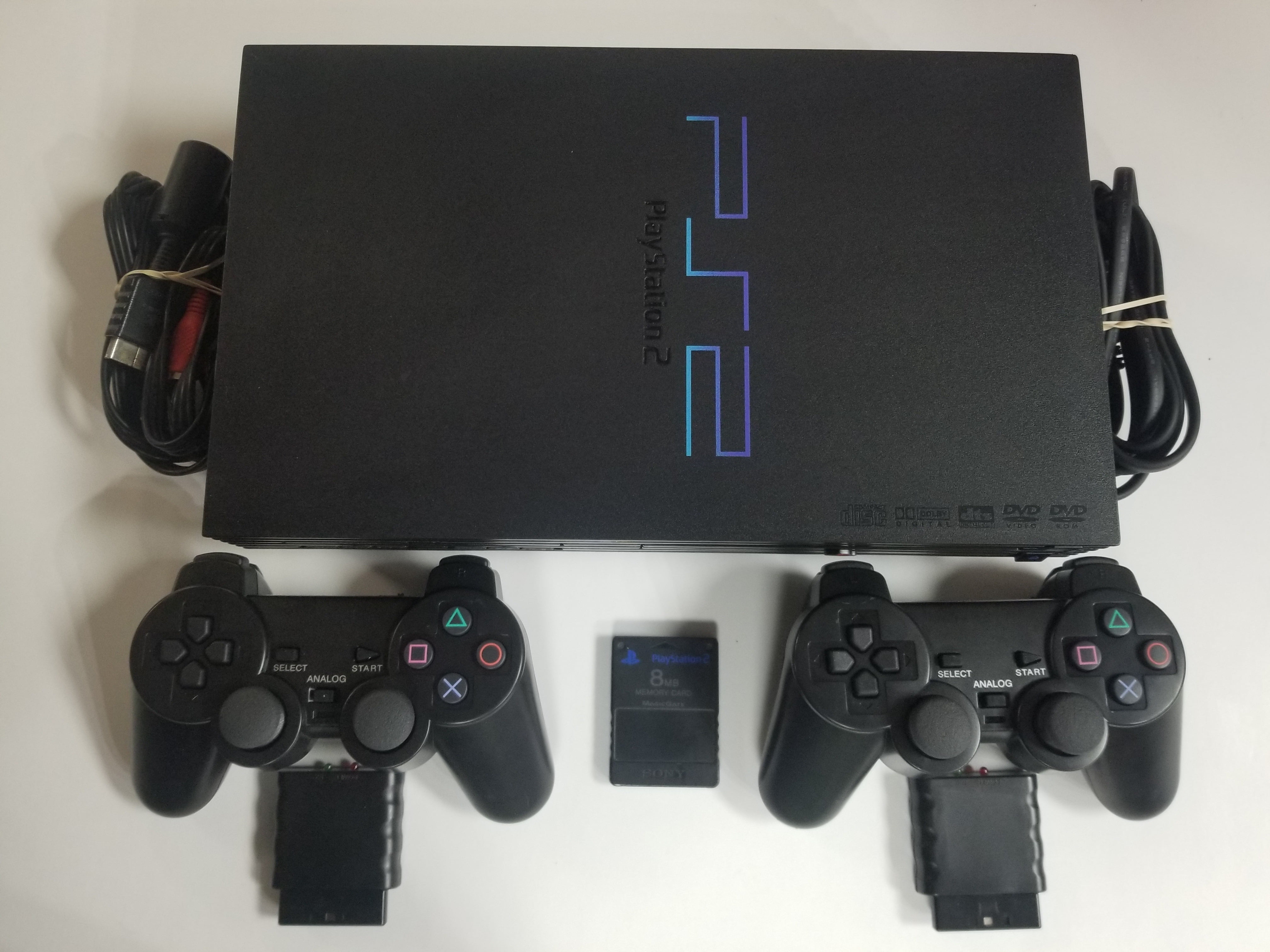 Playstation 2 PS2 Slim Console System Bundle w/ Controller – The Game Island