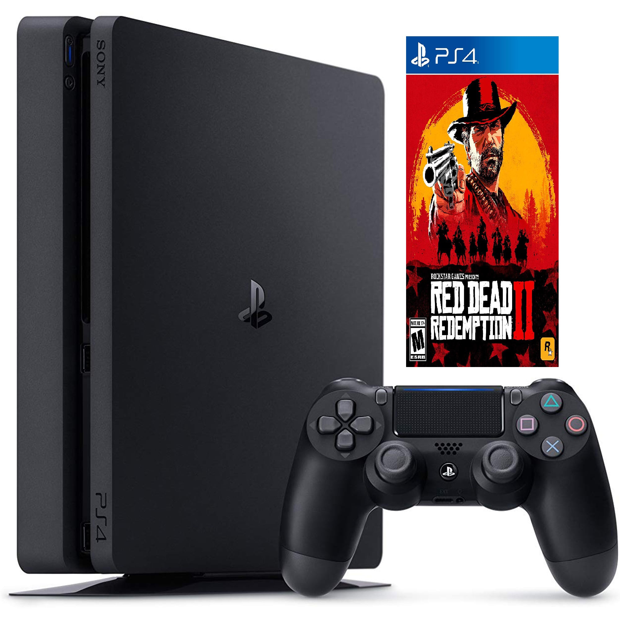 Console PlayStation 4 Pro 1TB Red Dead Redemption 2 Bundle