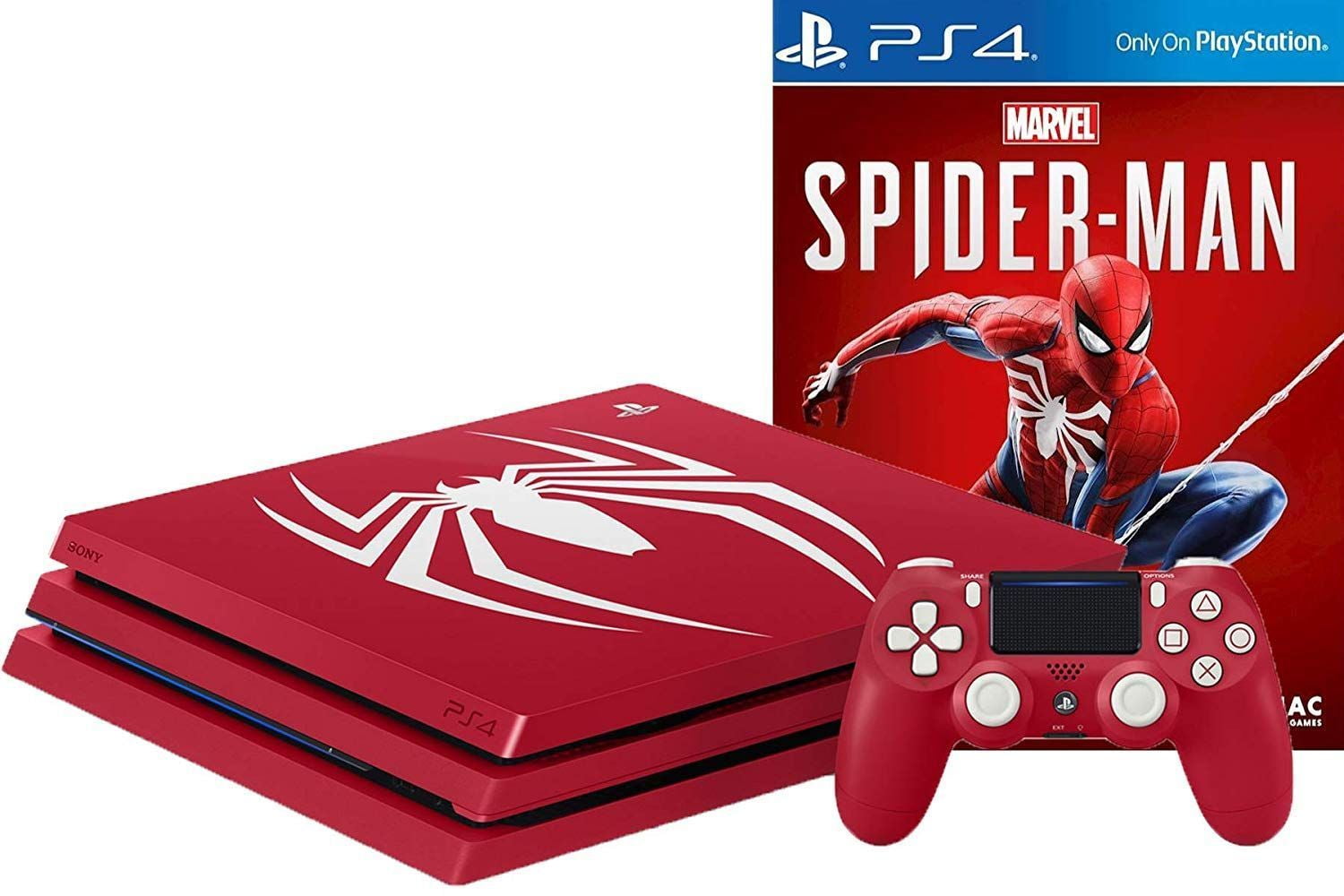 Sony PlayStation 4 Pro 1TB Marvel Spider-Man Limited Edition Console  Unboxed