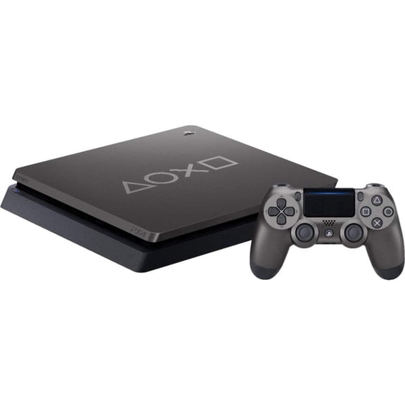 Pre-Owned Sony Playstation 4 Slim 1TB Limited Edition Console - Days Of Play Steel Black Black (Good)