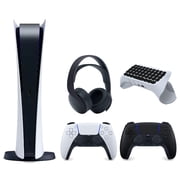 Sony PlayStation 5 Digital Edition, Black & White