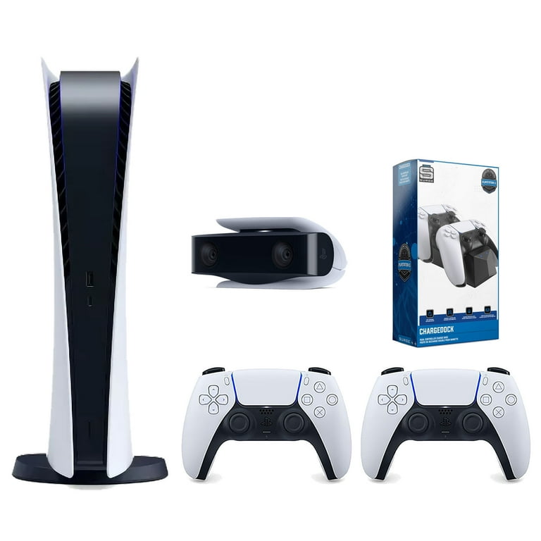 Sony Playstation 5 Digital Edition Console with Extra White