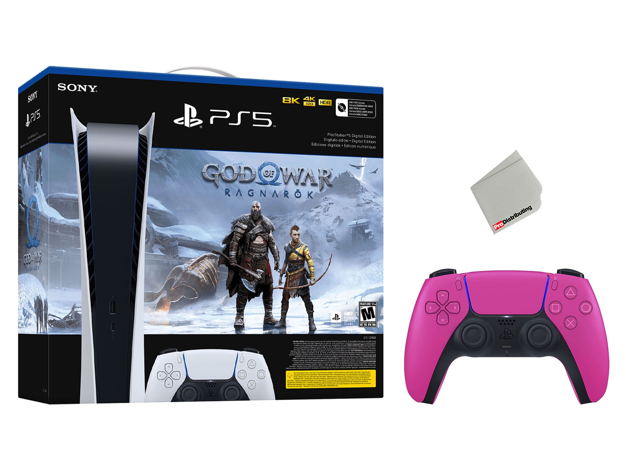 PlayStation 5 Digital Edition God of War Ragnarok Bundle 711719558392