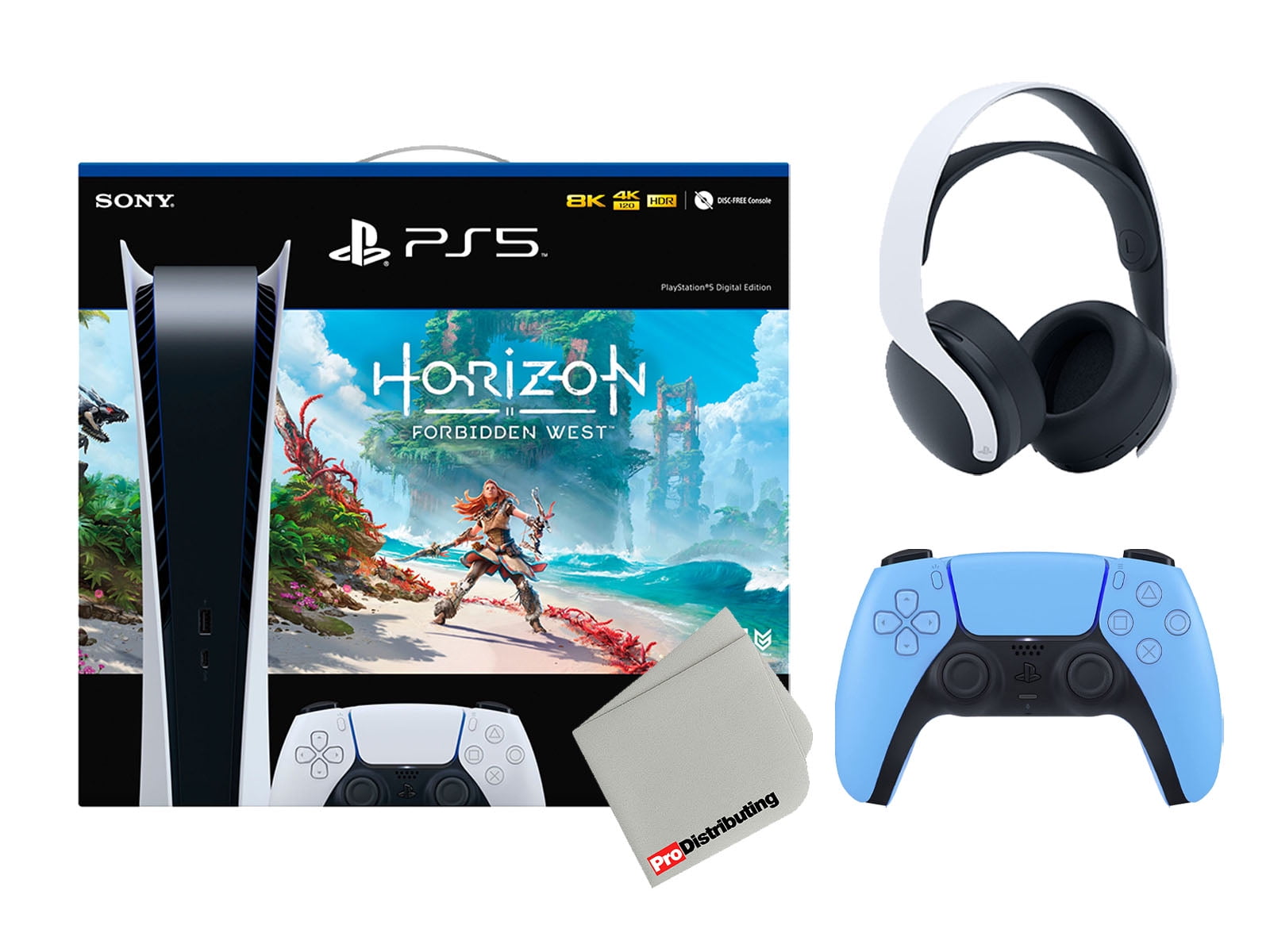 Sony Playstation 5 Digital Edition Horizon Forbidden West Bundle
