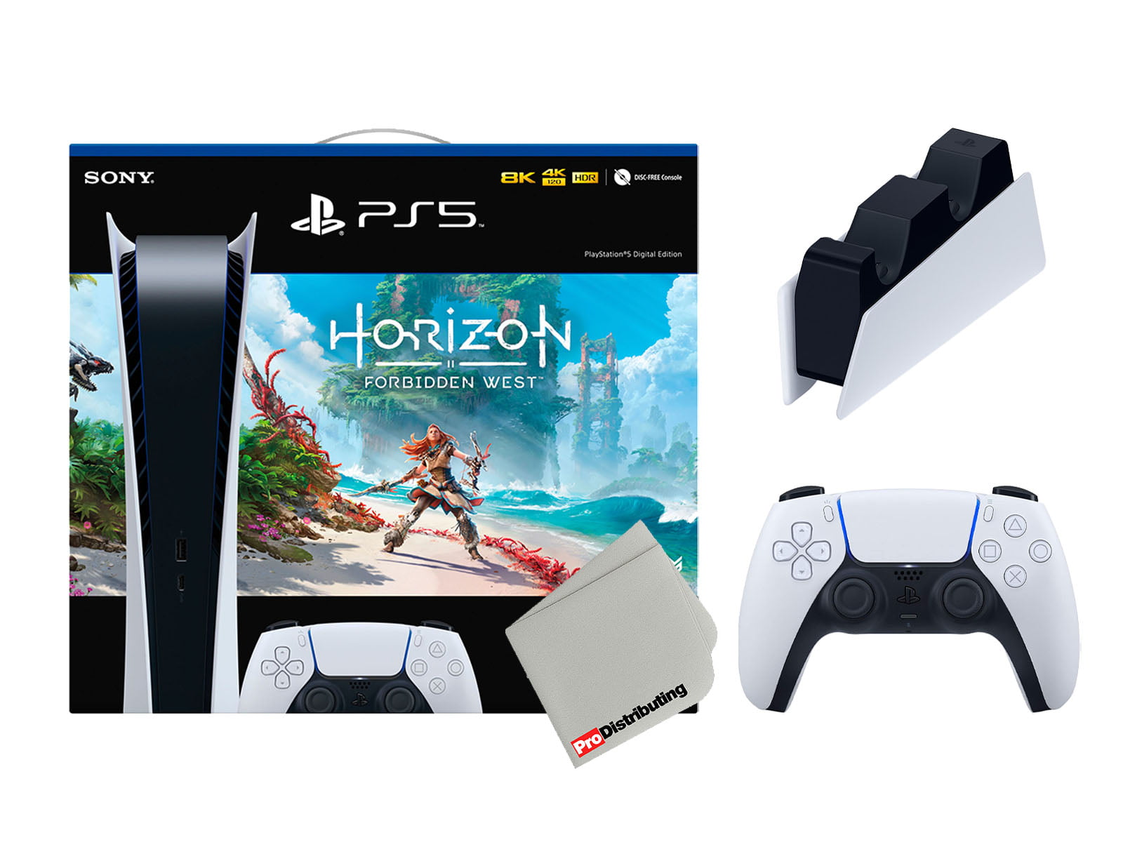 Console Playstation 5 + Game Horizon Forbidden West - PS5 em