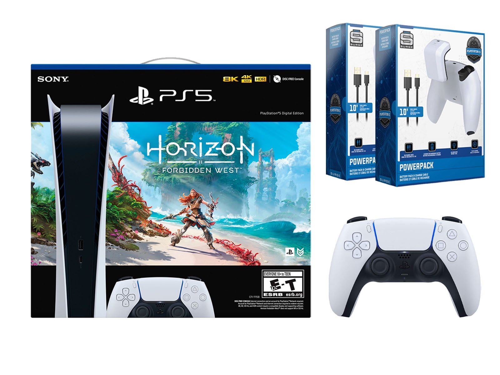 Sony Playstation 5 + GT 7 + Horizon Forbidden West + Wireless Controller  Bundle - digitec