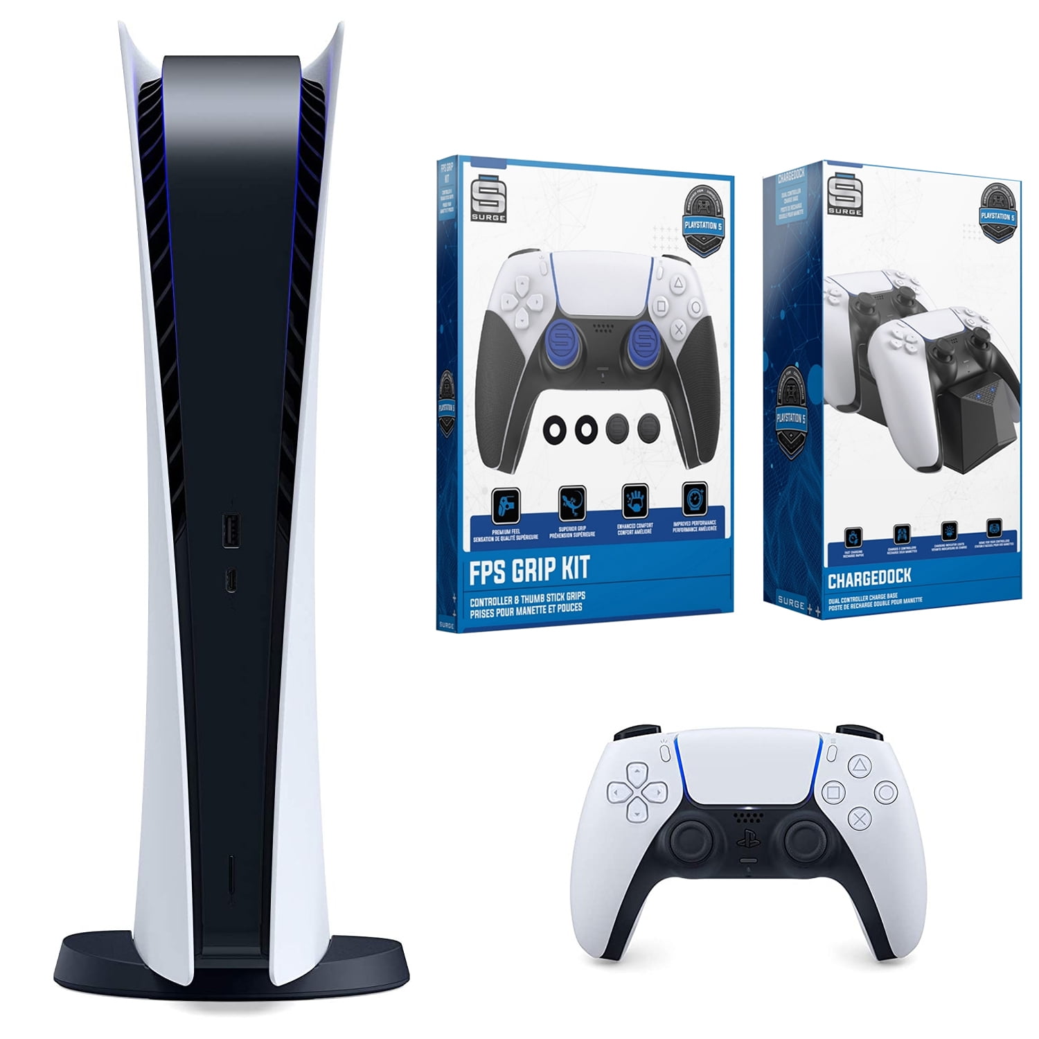 Station de Charge pour 2 Manettes PS4 Dualshock - Under Control