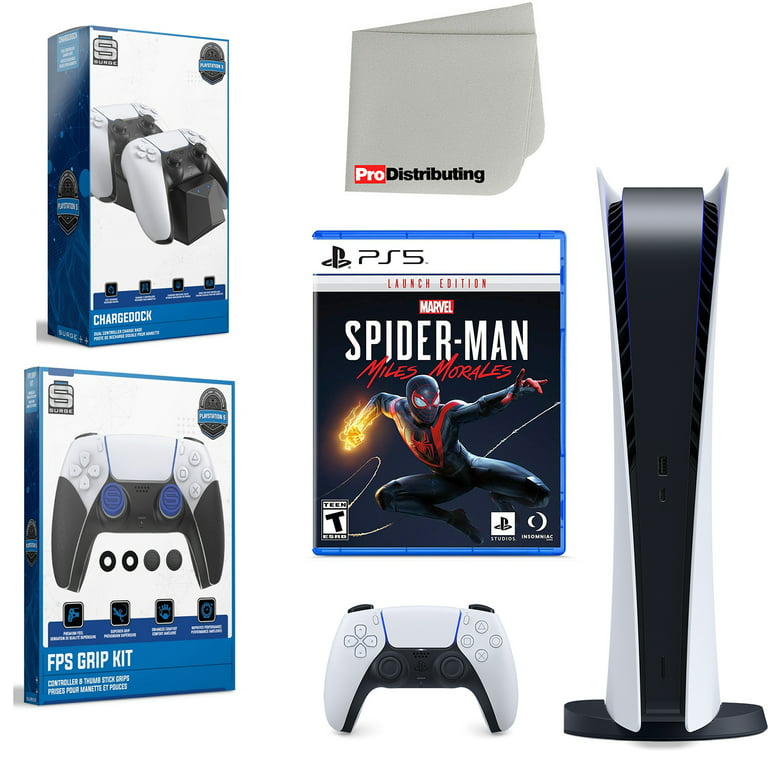 Fingerhut - Sony PlayStation 5 Console Bundle with Accessories Kit and  Spider-Man: Miles Morales