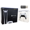 thumbnail image 1 of Sony Playstation 5 Digital Version (Sony PS5 Digital) with Extra DualSense Wireless Controller and Micro SD Card USB Adapter Bundle, 1 of 1