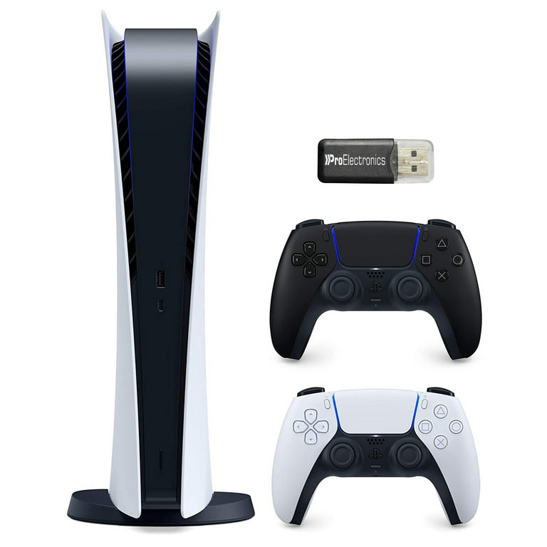 PlayStation 5 Digital Edition Console with Extra DualSense Controller