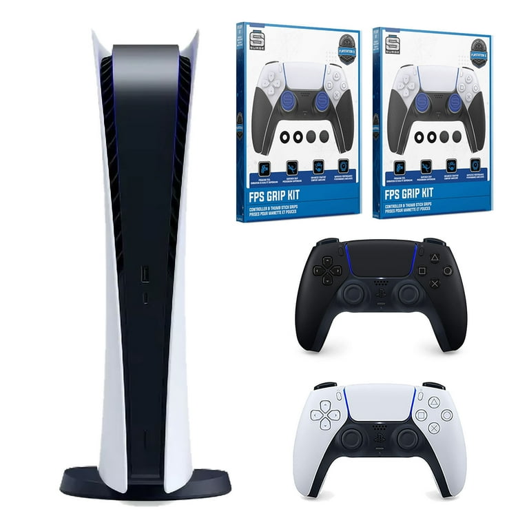 Sony Playstation 5 Digital with Extra Controller and Dual FPS Grip